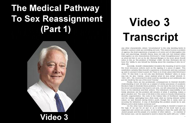 Medical Pathway to Sex Reassignment - (Part 1)