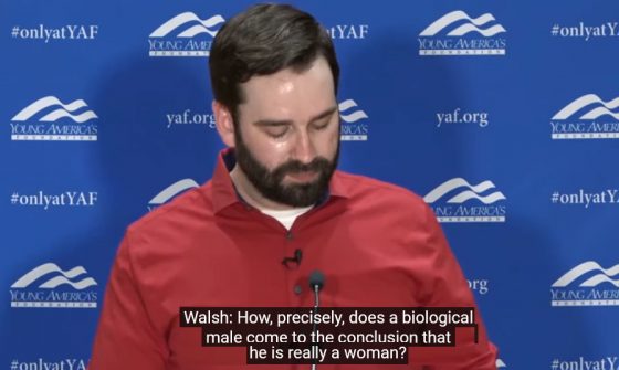 MAN - I FEEL LIKE A WOMAN - Walsh absolutely wrecks entire transgender argument